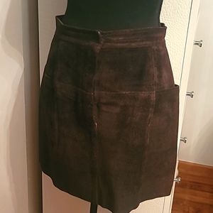 Vintage Sued skirt
